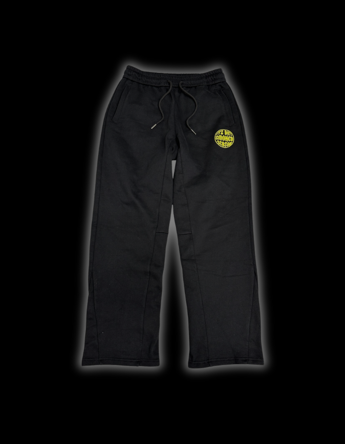 [RESIST] VANDAL PANELLED JOGGAS - HAZARD YELLOW