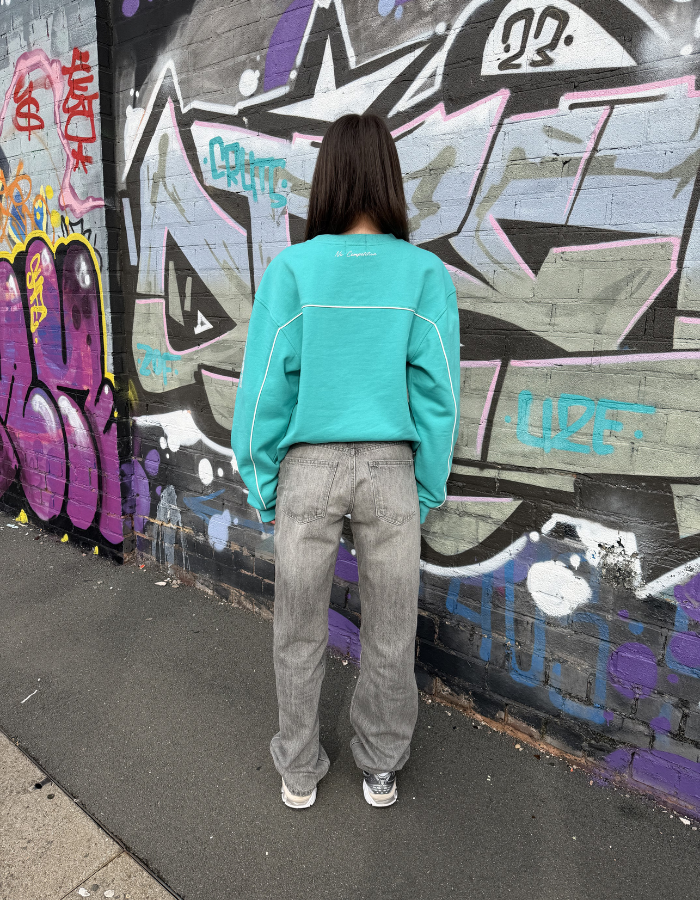 [INCEPTION] 'DIAMOND IN DA DIRT' LONGSLEEVE - TIFFANY BLUE