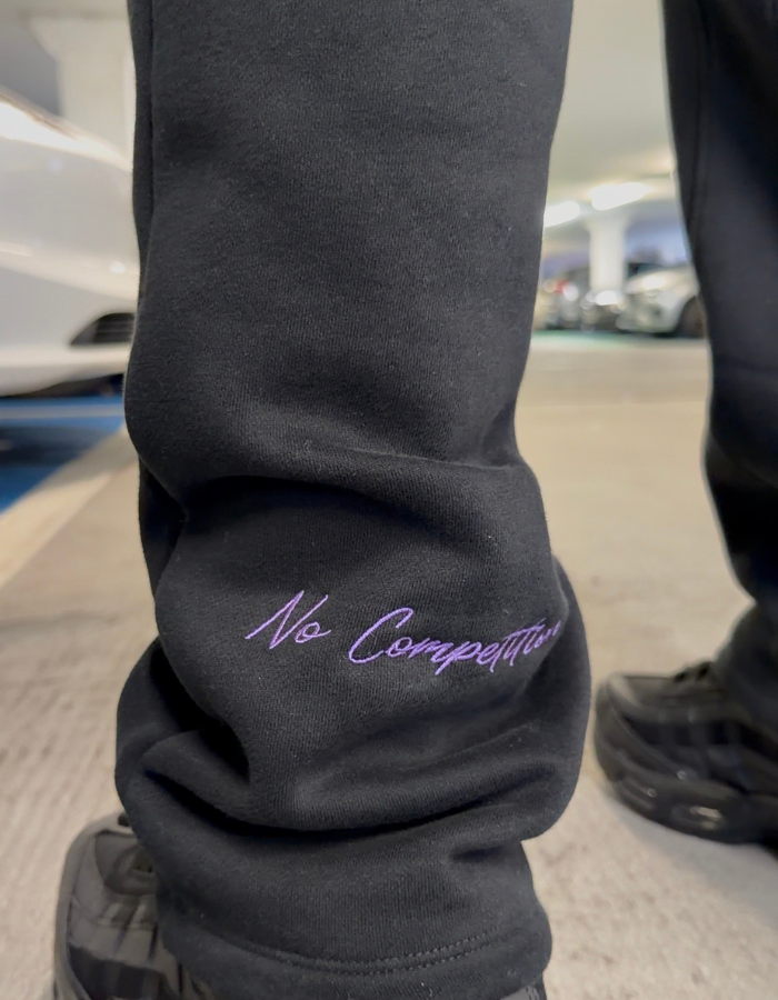 [DZYRE] STRAIGHT-LEGGED TRACKSUIT - AMETHYST